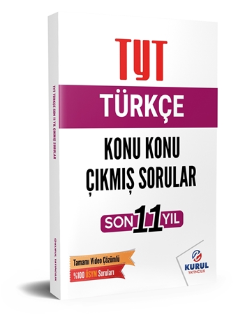 Resim 2025 TYT Türkçe Son 11 Yıl Konu Konu Çıkmış Sorular ve Video Çözümleri