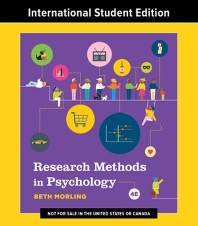 Resim RESEARCH METHODS IN PSYCHOLOGY 4E
