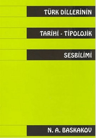 Resim Türk Dillerinin Tarihi Tipolojik Sesbilimi