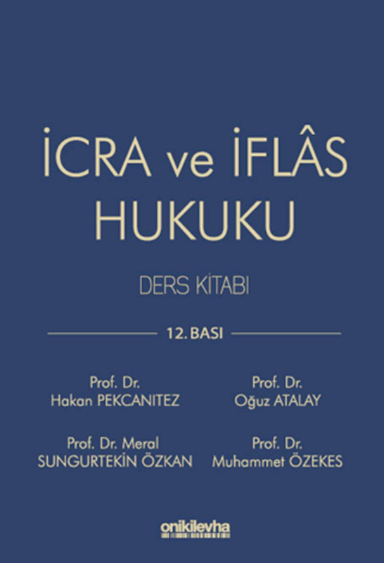 resm İcra ve İflas Hukuku Ders Kitabı