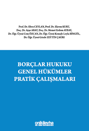 Resim Borçlar Hukuku Genel Hükümler Pratik Çalışmaları