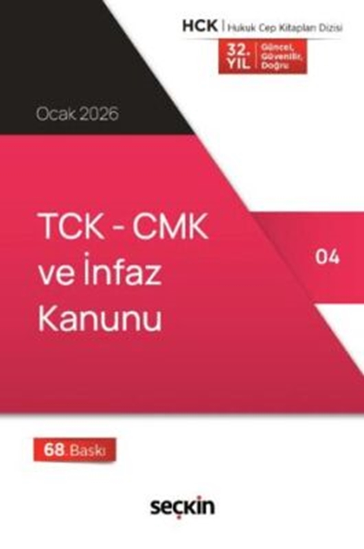 resm TCK – CMK ve İnfaz Kanunu Cep Kitabı