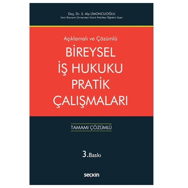 resm Bireysel İş Hukuku Pratik Çalışmaları - Siyami Alp Limoncuoğlu