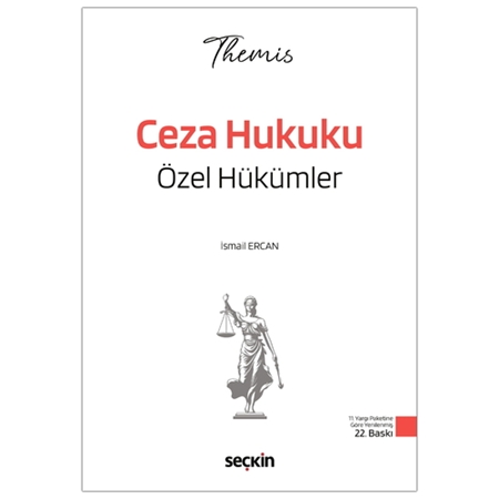 Resim THEMIS Ceza Hukuku Özel Hükümler Konu Kitabı - İsmail Ercan 2026
