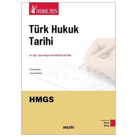 Resim THEMIS Türk Hukuk Tarihi Konu Anlatımı - Müge Vatansever Öztürk 2025