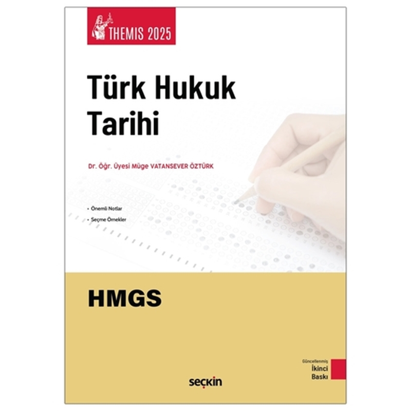 resm THEMIS Türk Hukuk Tarihi Konu Anlatımı - Müge Vatansever Öztürk 2025