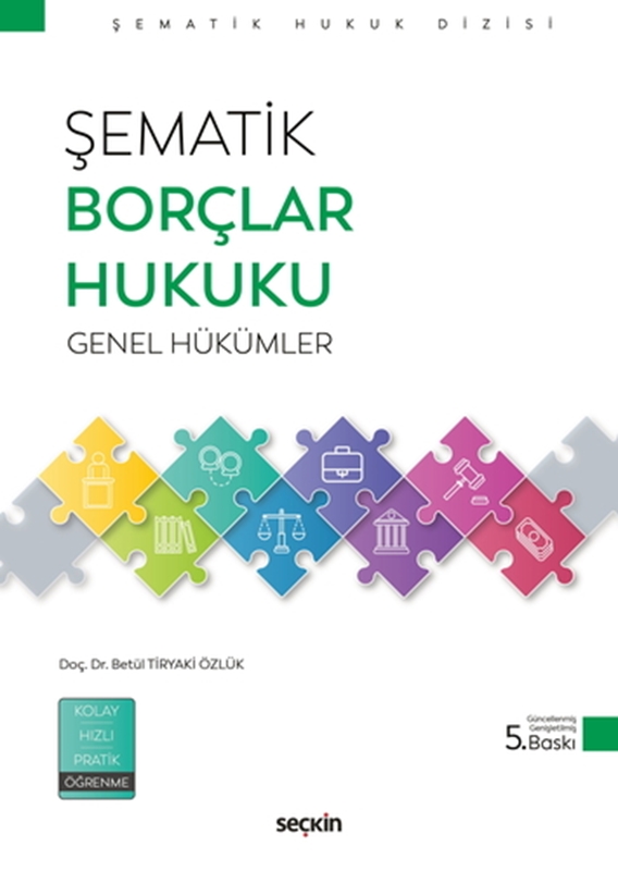 resm Şematik Borçlar Hukuku Genel Hükümler - Betül Tiryaki Özlük
