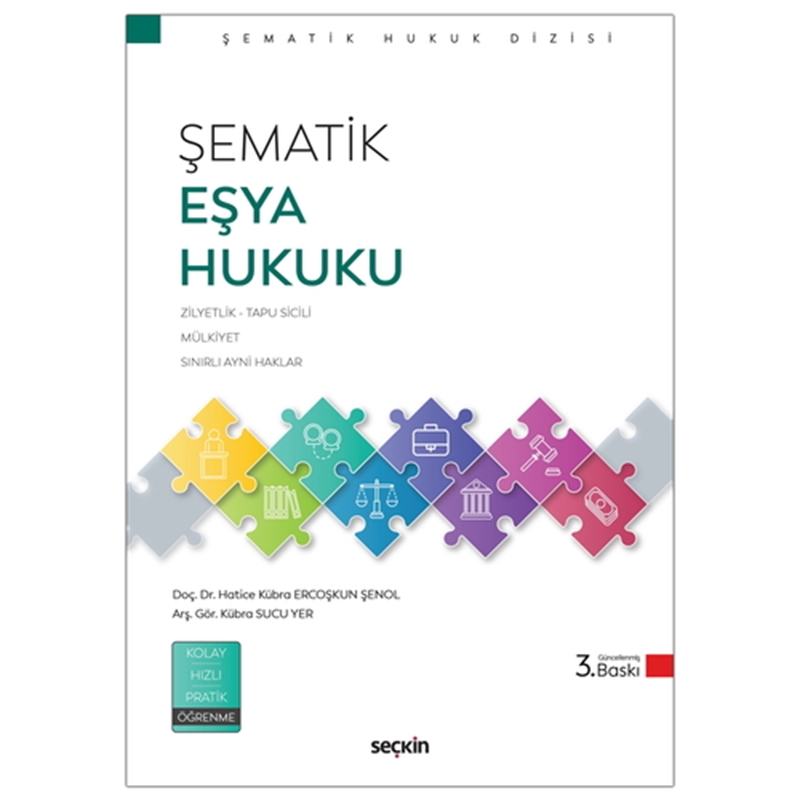 resm Şematik Eşya Hukuku - Hatice Kübra Ercoşkun Şenol, Kübra Sucu Yer
