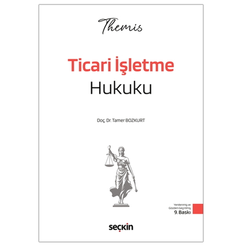 resm THEMIS Ticari İşletme Hukuku Konu Kitabı Ticaret Hukuku Cilt I - Tamer Bozkurt 2026