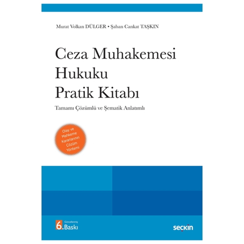 resm Ceza Muhakemesi Hukuku Pratik Kitabı - Murat Volkan Dülger