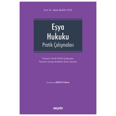 Resim Eşya Hukuku Pratik Çalışmaları - Melek Bilgin Yüce