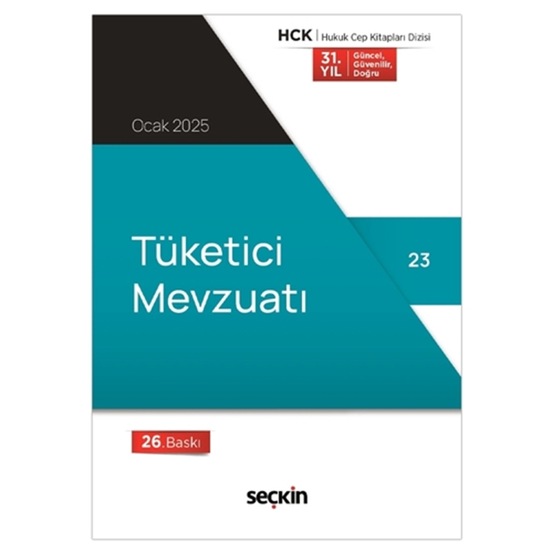 resm Tüketici Mevzuatı - Seçkin Yayınevi Kanun Metinleri Ocak 2025