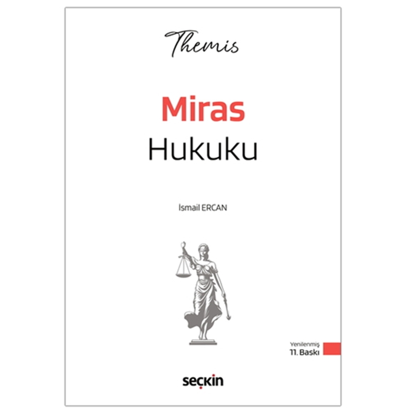 resm THEMIS Miras Hukuku Konu Kitabı Medeni Hukuk Cilt III - İsmail Ercan 2026