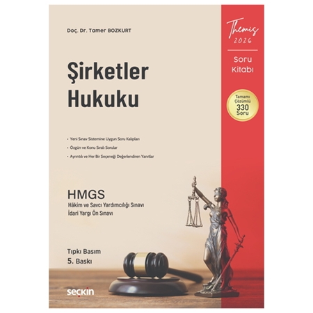 Resim THEMIS Şirketler Hukuku Soru Kitabı - Tamer Bozkurt 2026