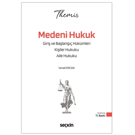 Resim THEMIS Medeni Hukuk Konu Kitabı Medeni Hukuk Cilt I - İsmail Ercan 2026