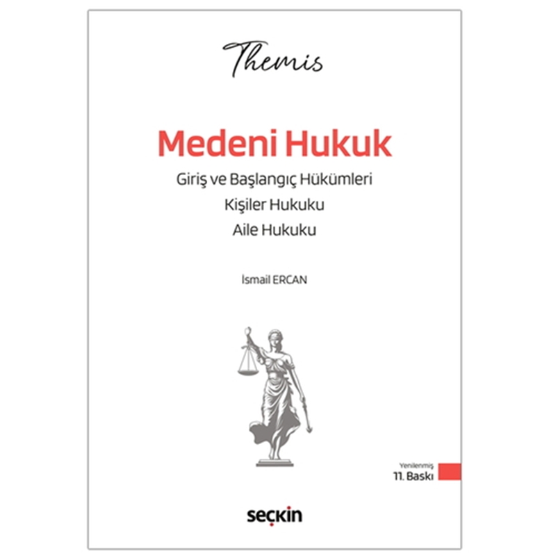 resm THEMIS Medeni Hukuk Konu Kitabı Medeni Hukuk Cilt I - İsmail Ercan 2026