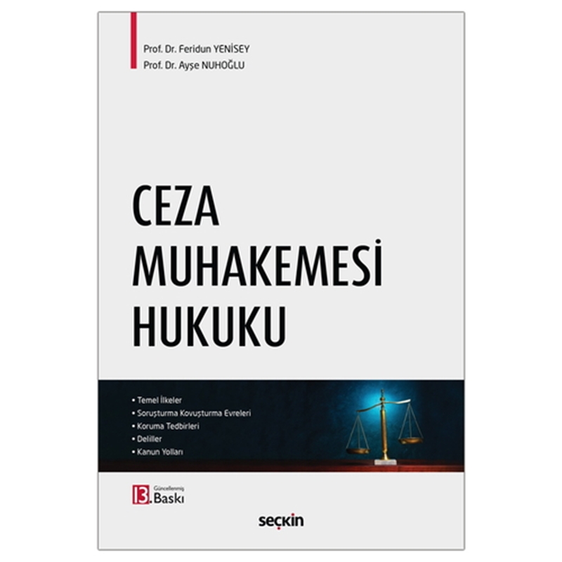 resm Ceza Muhakemesi Hukuku - Feridun Yenisey, Ayşe Nuhoğlu