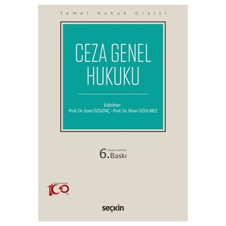 Resim Ceza Genel Hukuku Temel Hukuk Dizisi - İzzet Özgenç, İlhan Üzülmez