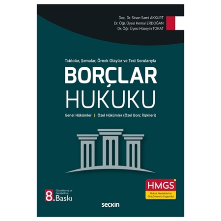 Resim Borçlar Hukuku - Sinan Sami Akkurt, Kemal Erdoğan, Hüseyin Tokat