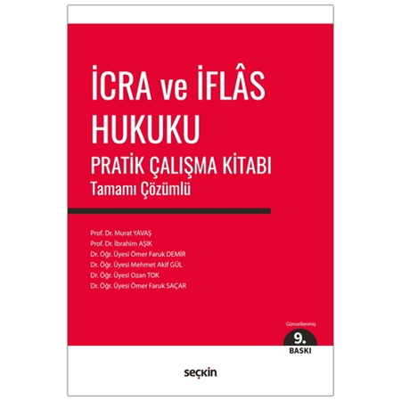 Resim İcra ve İflâs Hukuku Pratik Çalışma Kitabı - Murat Yavaş