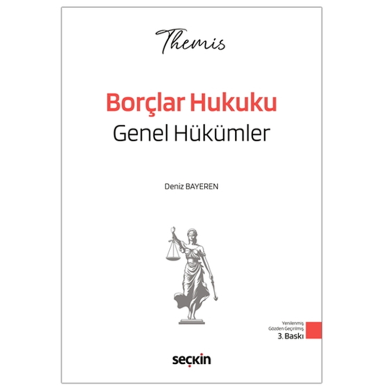 resm THEMIS Borçlar Hukuku Genel Hükümler Konu Kitabı - Deniz Bayeren 2026
