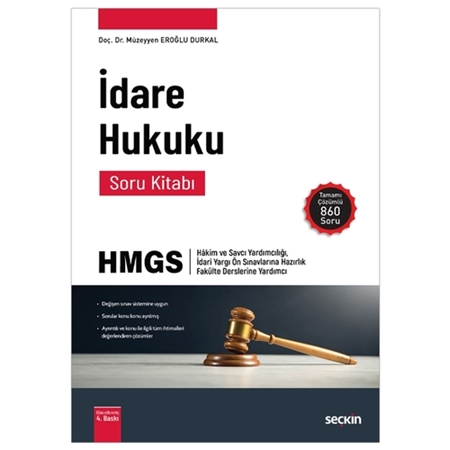 Resim İdare Hukuku Soru Kitabı - Müzeyyen Eroğlu Durkal 2025