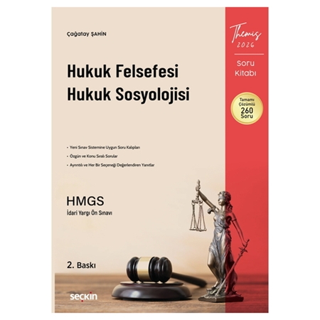 Resim THEMIS Hukuk Felsefesi Hukuk Sosyolojisi Soru Kitabı - Çağatay Şahin 2026