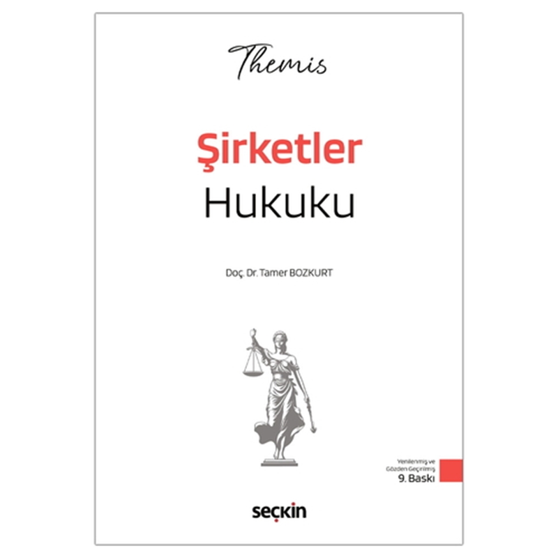 resm THEMIS Şirketler Hukuku Konu Kitabı Ticaret Hukuku Cilt II - Tamer Bozkurt 2026