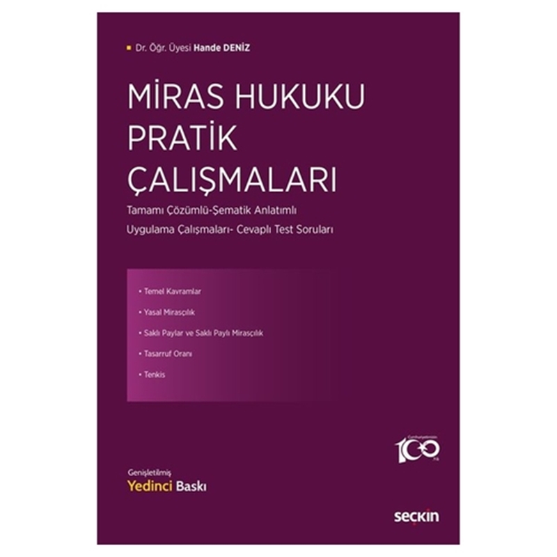 resm Miras Hukuku Pratik Çalışmaları - Hande Deniz
