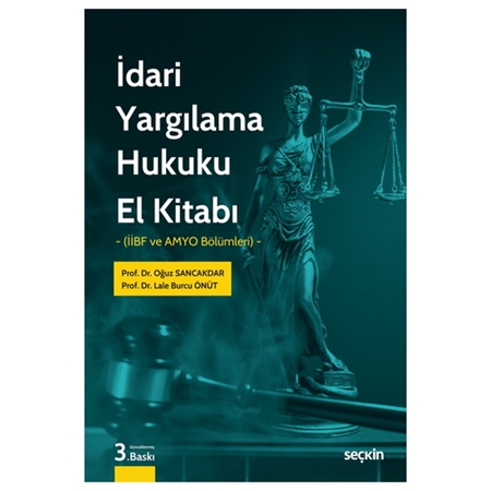 Resim İdari Yargılama Hukuku El Kitabı - Oğuz Sancakdar, Lale Burcu Önüt