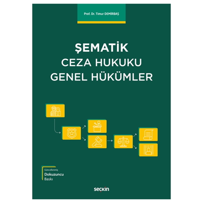 resm Şematik Ceza Hukuku Genel Hükümler - Timur Demirbaş