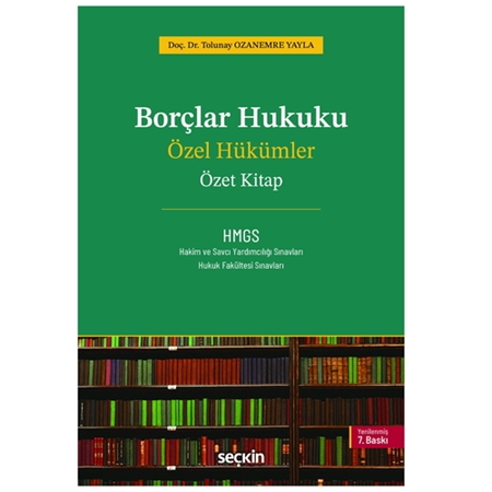 Resim Borçlar Hukuku Özel Hükümler Özet Kitap - Tolunay Ozanemre Yayla 2026