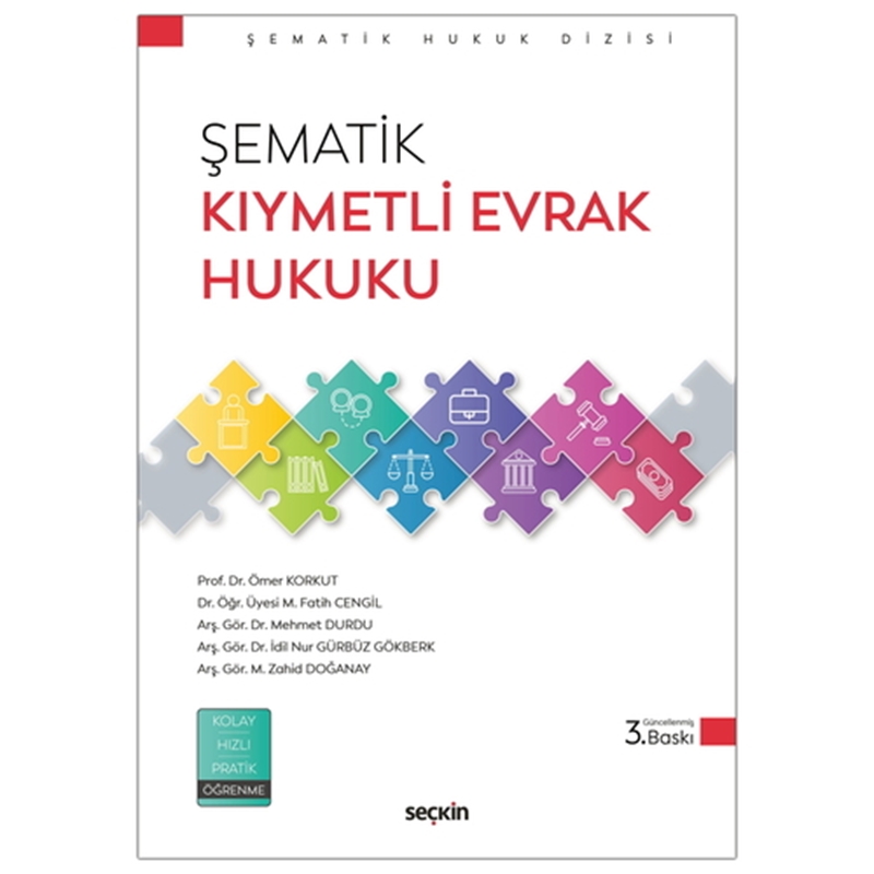 resm Şematik Kıymetli Evrak Hukuku - Ömer Korkut