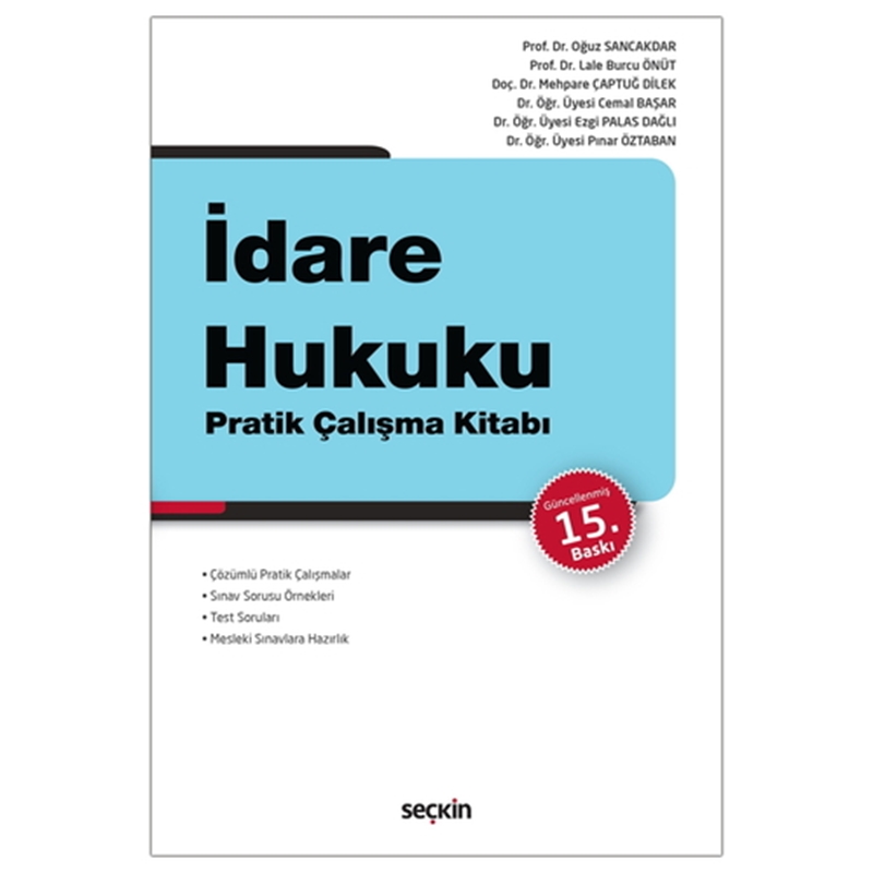 resm İdare Hukuku Pratik Çalışma Kitabı - Oğuz Sancakdar