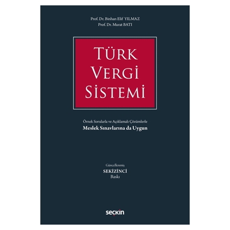 Resim Türk Vergi Sistemi - Binhan Elif Yılmaz, Murat Batı