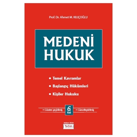 Resim Medeni Hukuk - Ahmet M. Kılıçoğlu