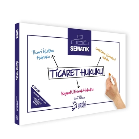 Resim Şematik Ticaret Hukuku Yetki Yayınları 2026