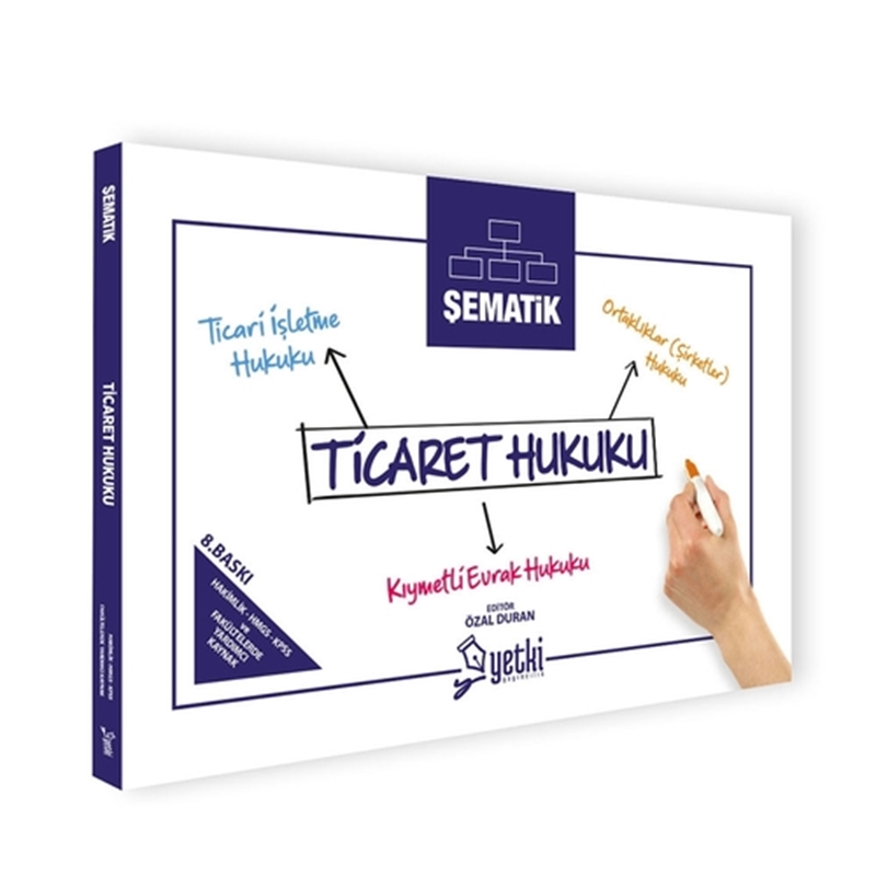 resm Şematik Ticaret Hukuku Yetki Yayınları 2026