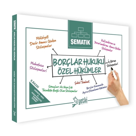 Resim Şematik Borçlar Hukuku Özel Hükümler Yetki Yayınları 2026