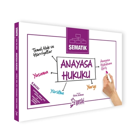 Resim Şematik Anayasa Hukuku Yetki Yayınları 2026