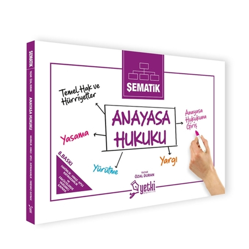 resm Şematik Anayasa Hukuku Yetki Yayınları 2026