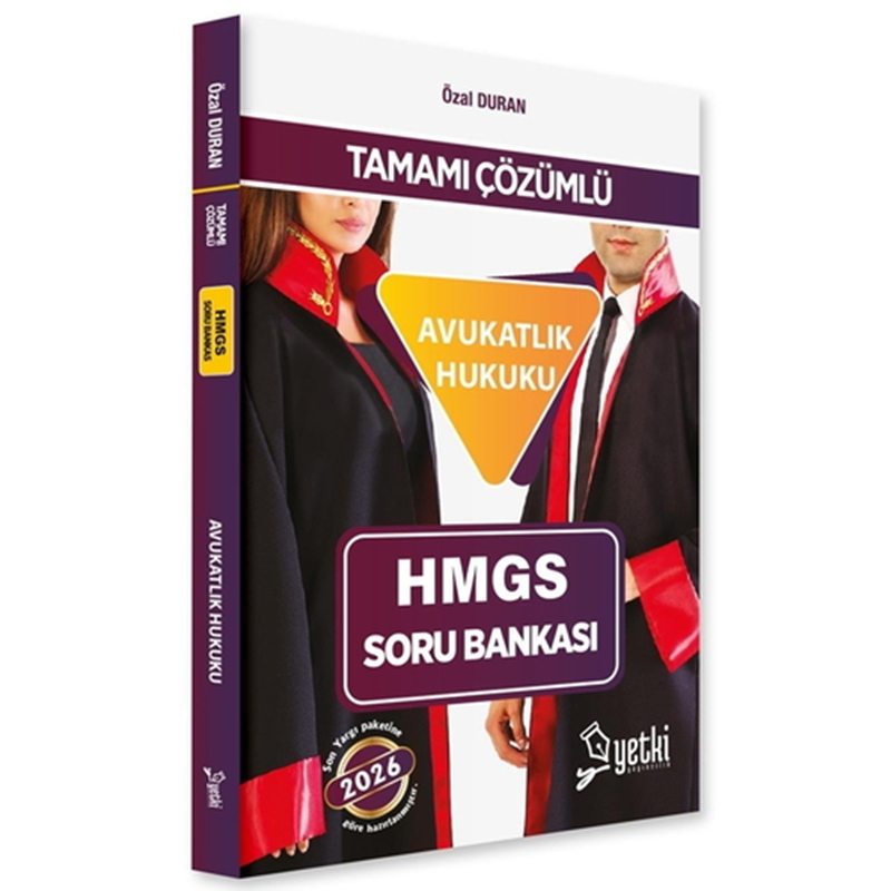 resm HMGS Soru Bankası Avukatlık Hukuku Yetki Yayınları 2026
