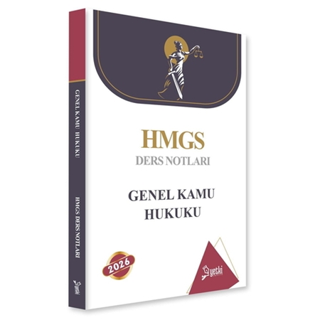 Resim ÇSA HMGS Hakimlik Ders Notları Genel Kamu Hukuku Yetki Yayınları 2026