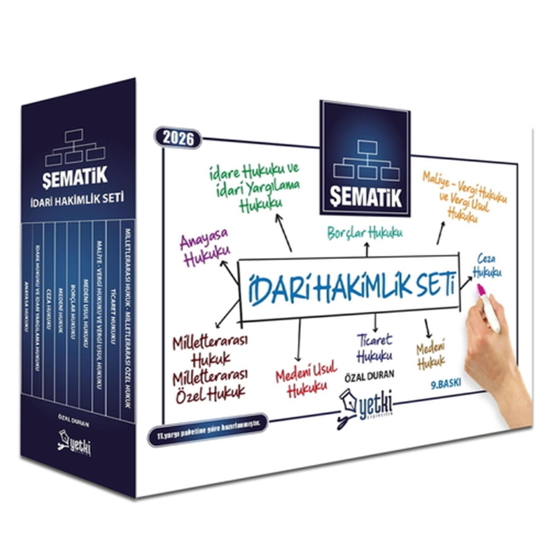 resm Adli Hakimlik Şematik Seti Yetki Yayınları 2026