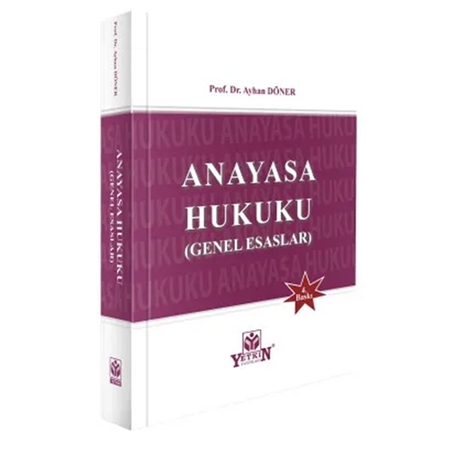 Resim Anayasa Hukuku Genel Esaslar - Ayhan Döner
