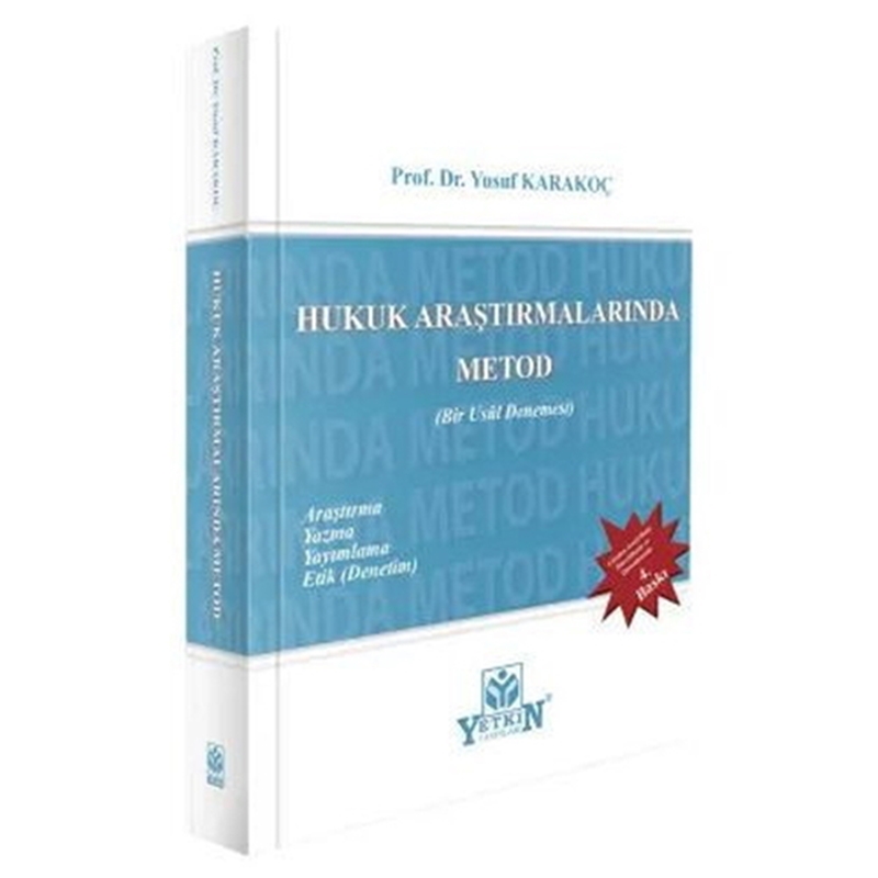 resm Hukuk Araştırmalarında Metod - Yusuf Karakoç
