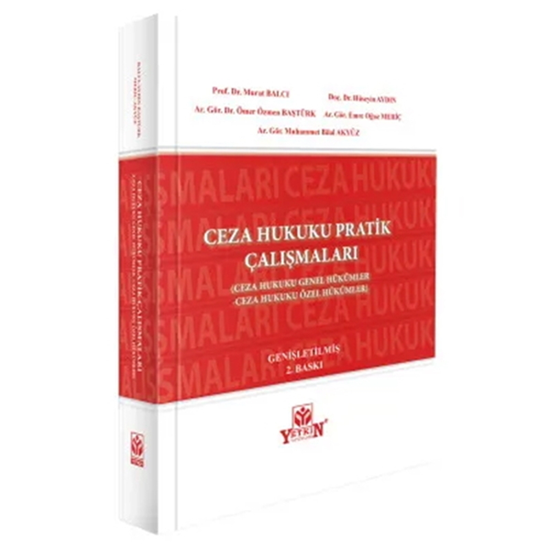 resm Ceza Hukuku Pratik Çalışmalar - Murat Balcı, Hüseyin Aydın