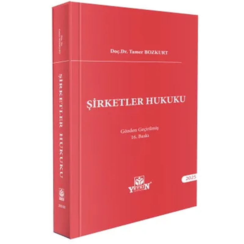 resm Şirketler Hukuku - Tamer Bozkurt