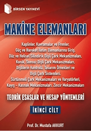 Resim Makine Elemanları Cilt: 2