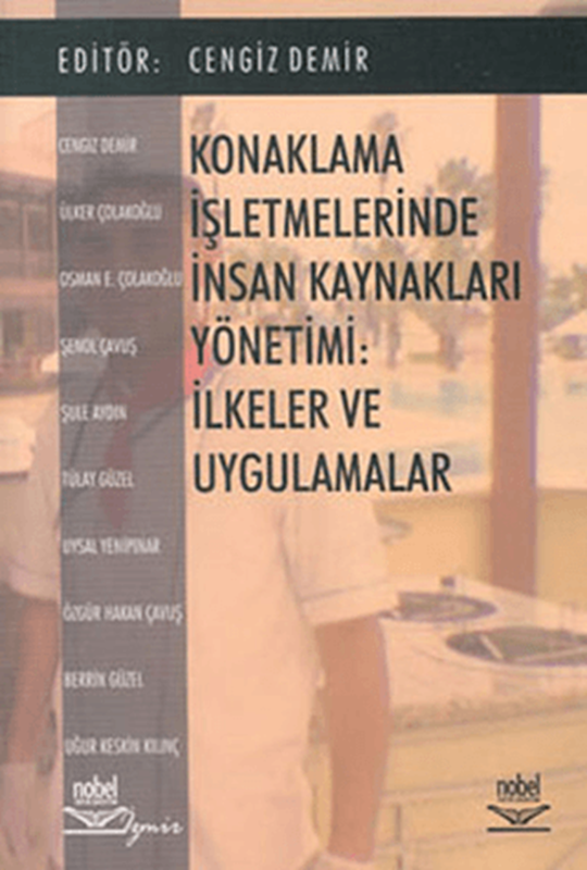 resm Konaklama İşletmelerinde İnsan Kaynakları Yönetimi İlkeler ve Uygulamalar